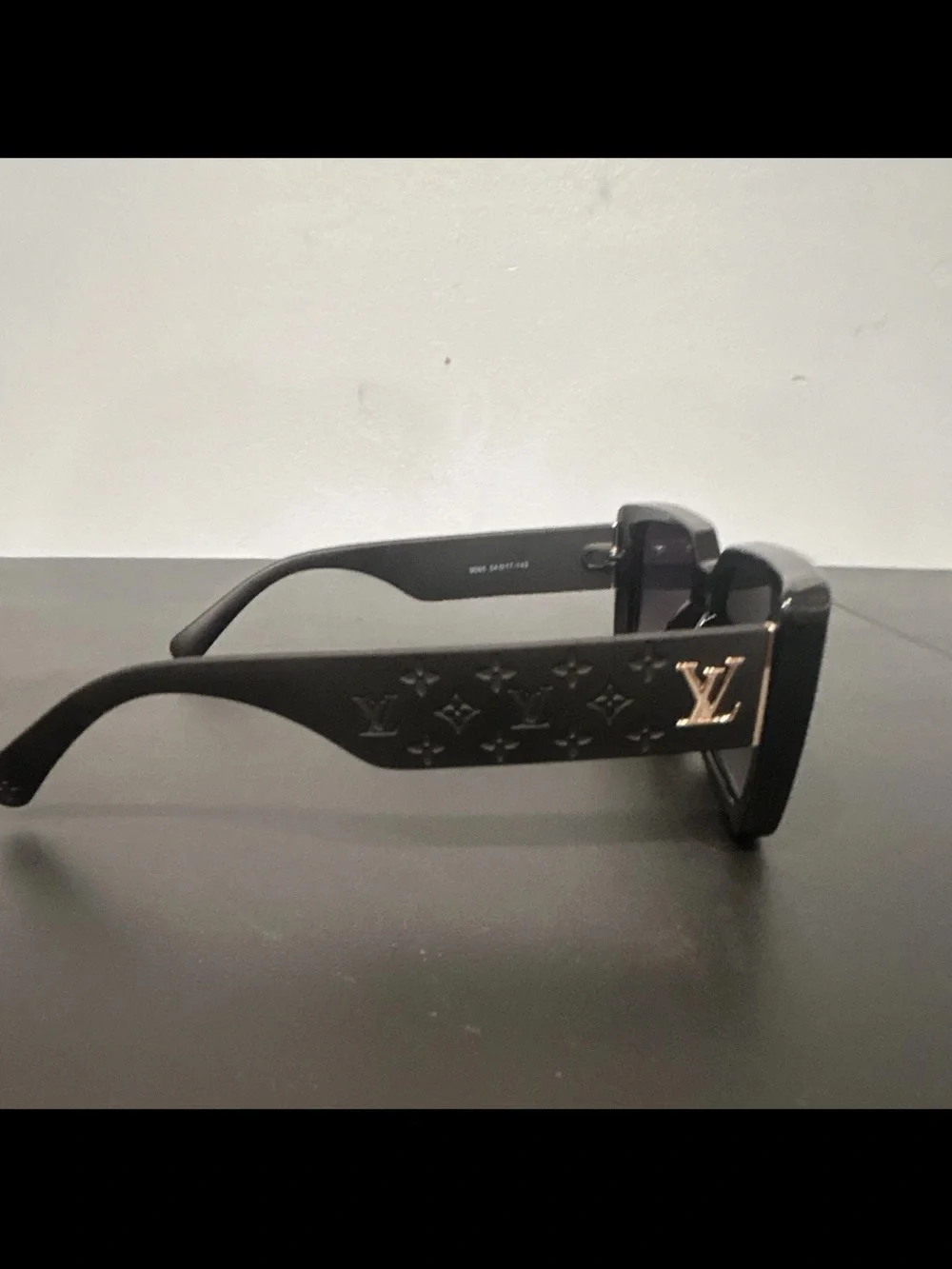 Louis Vuitton Black Square Frame Sunglasses